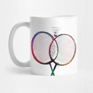 Badminton sport art #badminton Mug